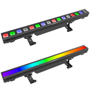 Quadratische Hochleistungs-RGBW-LED-Wandleuchte mit 16 x 20 W – langes Streifendesign